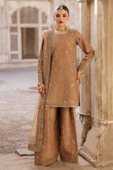 3-PC Embroidered Raw-Silk Suit CMA-5-070