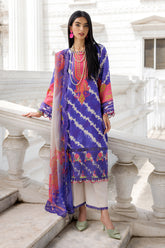 3-PC Unstitched Embroidered Lawn Collection AG6-01 A