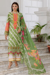 3-PC Unstitched Embroidered Lawn Collection AG6-02 A