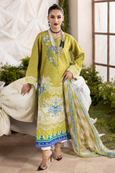 3-PC Stitched Chikankari Lawn Collection CMA-6-125