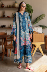 3-PC Unstitched Embroidered Lawn Collection CN5-12