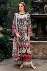 3-PC Unstitched Embroidered Lawn Collection CRB5-11