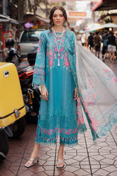 3-PC Unstitched Embroidered Lawn Collection CRB5-12