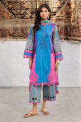 3-PC Unstitched Embroidered Printed Lawn Collection CRO5-02