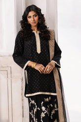 3-PC Embroidered Raw-Silk Suit CMA-6-351