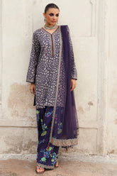 3-PC Embroidered Raw-Silk Suit CMA-5-121A