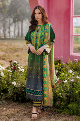 3-PC Unstitched Embroidered Lawn Collection CRB6-01