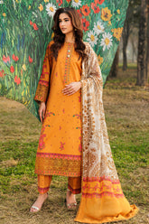 3-PC Unstitched Embroidered Lawn Collection CC6-14