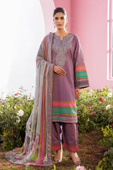 3-PC Unstitched Embroidered Lawn Collection CC6-17