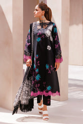 3-PC Unstitched Printed Lawn Shirt with Chiffon Dupatta and Trouser CP4-63