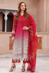 3-PC Unstitched Embroidered Swiss Lawn Collection SBD4-09