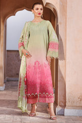 3-PC Unstitched Embroidered Swiss Lawn Collection SBD4-13