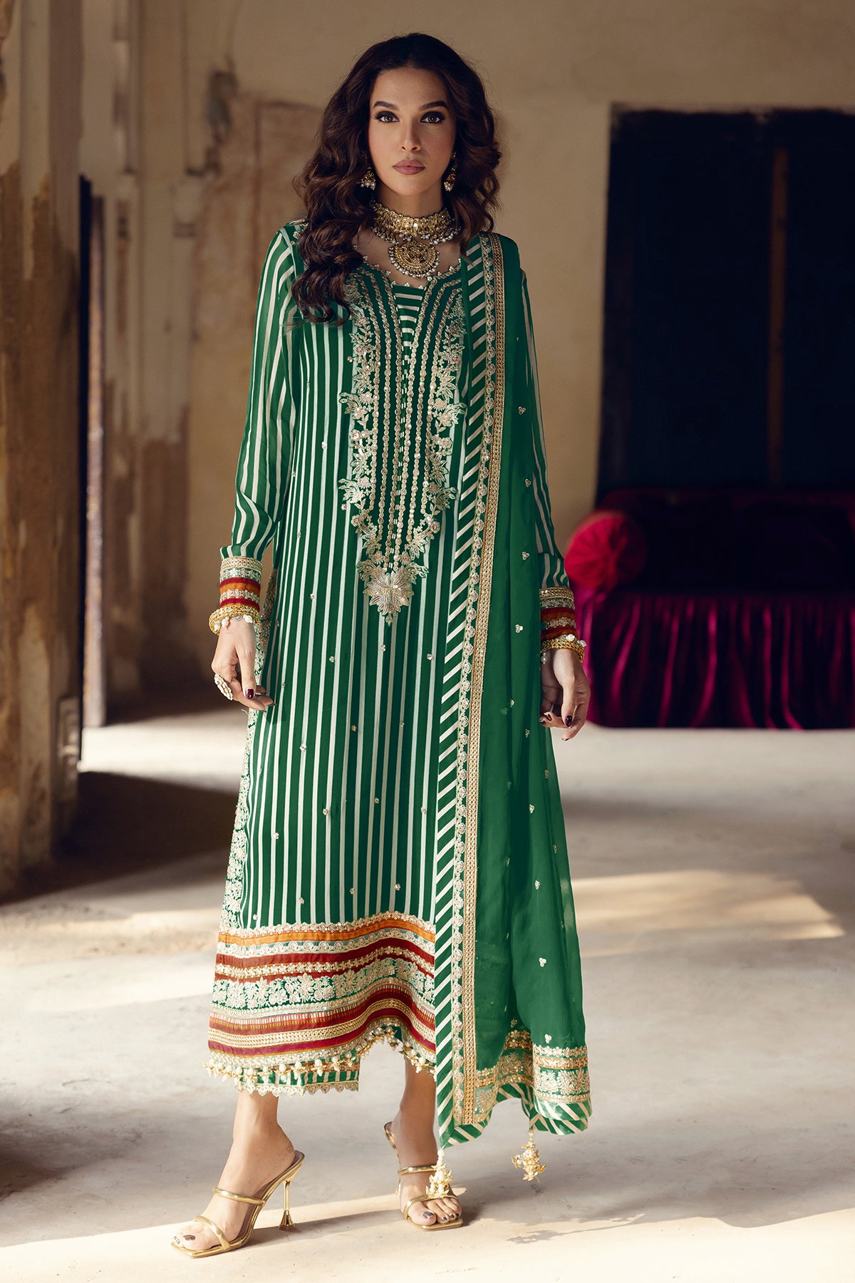 3-PC Unstitched Luxury Chiffon Collection VSL5-20 House Of Charizma 3-PC Unstitched Luxury Chiffon Collection VSL5-20 House Of Charizma