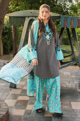 3-PC Embroidered Cotton Suit CPM-5-115Z