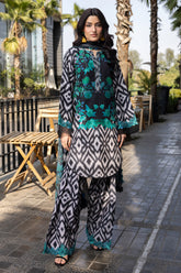 3-PC Embroidered Lawn Suit CPM-5-94