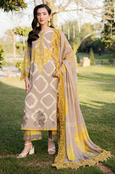 3-PC Unstitched Printed Embroidered Lawn Collection SH5-10