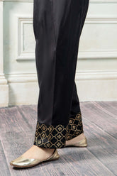 1 Pc Embroidered Cotton Shalwar CHT22-23