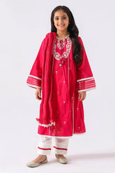 3-Pc Embroidery Shirt with Trouser & Organza Dupatta CKP21-20-S