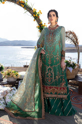 3-Pc Charizma Unstitched Formal Chiffon Collection DJ23-01