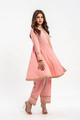 2-PC Grip Silk Embroidered Shirt with Trouser CNP-3-227