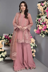 3-PC Embroidered Organza Shirt with Organza Dupatta CMA21-14