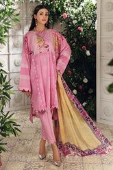 3-pc Unstitched Lawn with Chiffon Dupatta CP-53