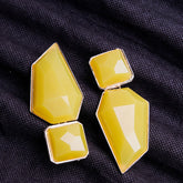 YELLOW ROCK EARRINGS ER-119
