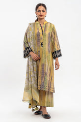 3-PC Raw-Silk Shirt with Sitara Dupatta and Trouser CPM-3-255