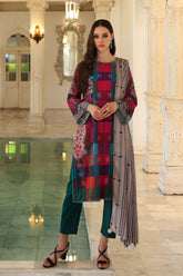 3-Pc Charizma Printed Suits With Printed Marina Shawls CPW22-05