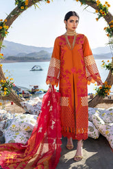 Unstitched Embroidered Lawn Suit