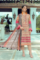 Charizma Signature Prints Lawn Unstitch 3-Pcs CSP22-01