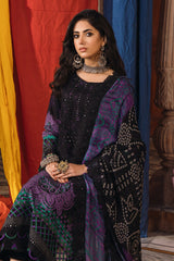 3-PC Unstitched Chunri Embroidered Lawn Collection CH4-03