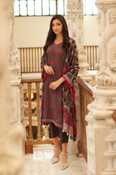 3-Pc Charizma Printed Suits With Printed Marina Shawls CPW22-06