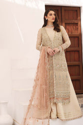 3-Pc Charizma Unstitched Formal Chiffon Collection DJ22-12