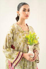 2-Pc Printed Lawn Shirt with Straight Patti CPM-3-94