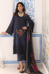 3-PC Unstithced Schiffli Lawn Collection CT4-05