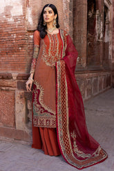 3-Pc Charizma Unstitched Luxury Chiffon Collection DJW-02