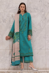 3-PC Unstitched Peach Leather Collection PSW6-21