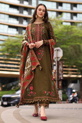 3-PC Unstitched Peach Leather Collection PSW6-05