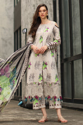 3-PC Unstitched Embroidered Lawn Collection CC6-23