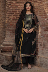 3-PC Stitched Embroidered Organza CMA-6-437