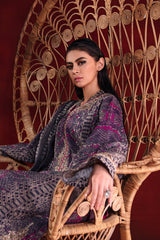 3-PC Embroidered Raw-Silk Shirt with Embroidered Dupatta and Trouser CMA-3-262