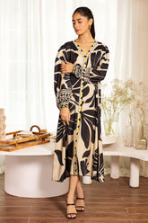 1-Pc Raw-Silk Printed Shirt CPM-3-237