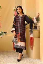 3-pc Unstitched Lawn with Chiffon Dupatta CP-59