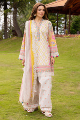 3-PC Unstitched Embroidered Lawn Collection RANG E BAHAR VOL 02 CRB6-10