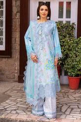 3-PC Unstitched Embroidered Lawn Collection RANG E BAHAR VOL 02 CRB6-18