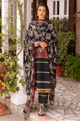 3-PC Unstitched Embroidered Lawn Collection RANG E BAHAR VOL 02 CRB6-17