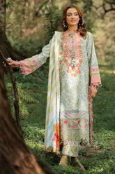 3-PC Unstitched Embroidered Lawn Collection CRN5-03