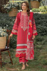 3-PC Unstitched Embroidered Lawn Collection CRN5-02