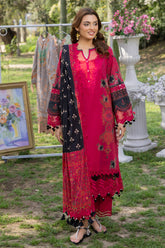 3-PC Unstitched Embroidered Lawn Collection CRN5-06